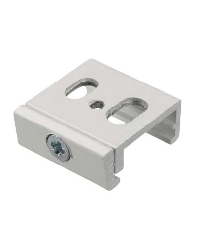 SKB 12-3 Ophængsbeslag for Strømskinne, hvid