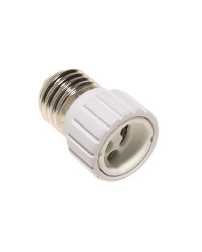 Fatningsadapter E27 -> GU10 max 25W 