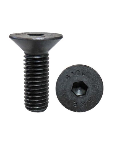 Unbrakoskrue Undersænket M3 x 12mm - Sort 