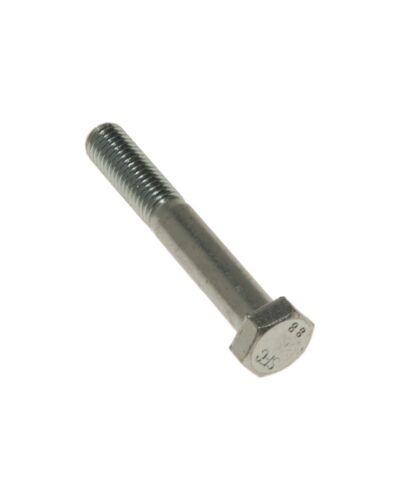 Bolt M12 x 80 mm - 8.8 Elforzinket med skaft