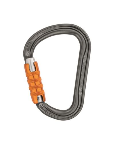 Petzl Karabin William Triact Lock, Grå