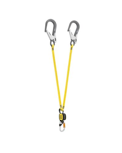 Petzl Absorbica-Y Faldsikring, 2 X MGO karabiner, 150CM 