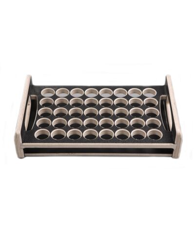 Bakke med plads til 40 æg til truss