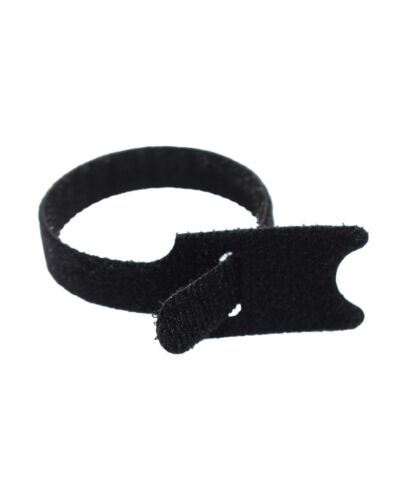 Velcro Strop / Kabelbinder 13x200mm, Sort
