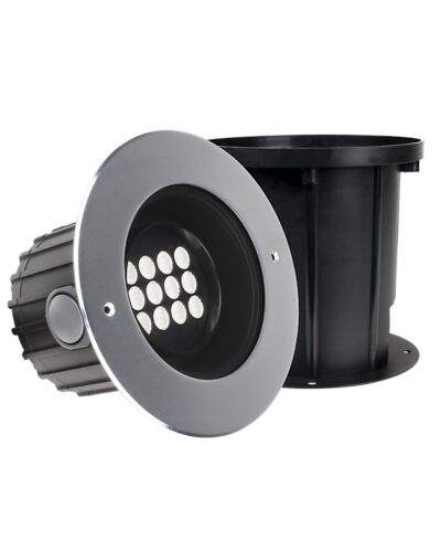 ProLED Nedgravningsspot, 24W Inground Advance RGB Large R, Ø250, IP67, 24V, C.Catode, 30°