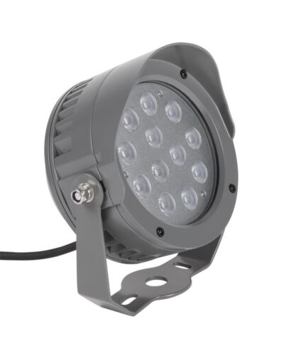 PROLED Spot Light TriLED, 12X2W RGB LED, IP65, 24V, C. Catode, 25°
