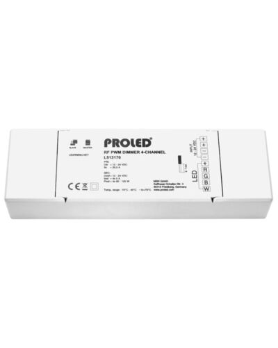 PROLED LED RGBW RF PWM Dimmer 4X5A 12-24V
