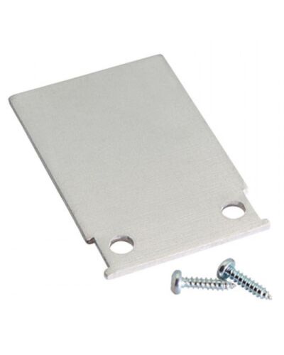 End Cap til Aluminium Skinne – M/O-Line Standard Med Square Cover, Flere farver