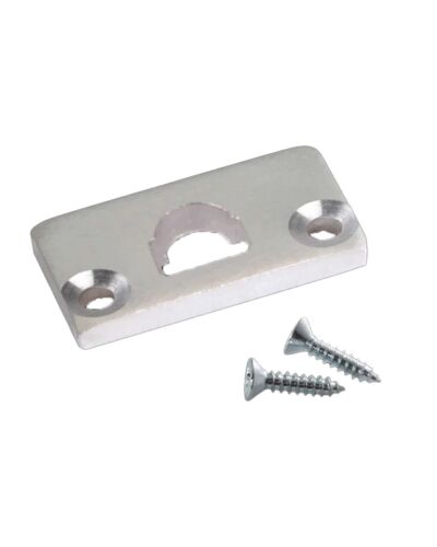 End Cap til Aluminium Skinne - S-Line Low Hole, Flere Farver