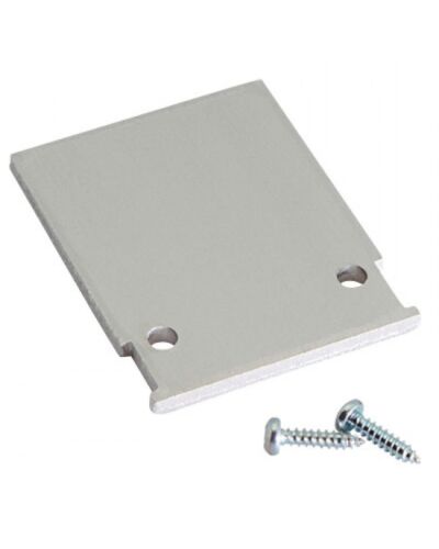 End Cap til Aluminium Skinne - M-Line Low Med Square Cover, flere farver