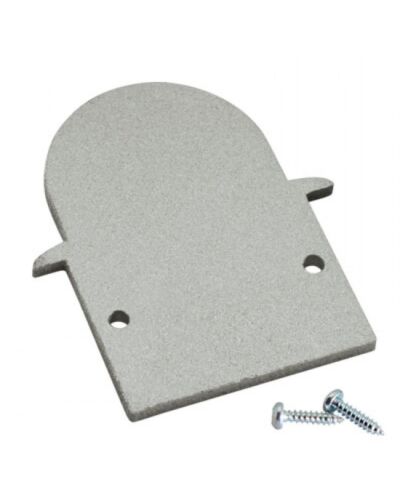 End Cap til Aluminium Skinne - M-Line Rec / Rec24 Med Round Cover, flere farver