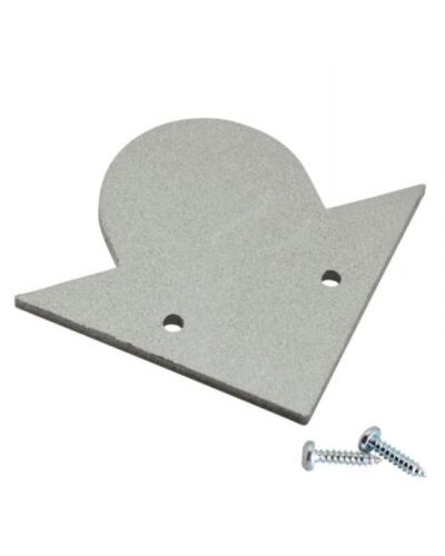 End Cap til Aluminium Skinne - M-Line Corner Med Round Cover, flere farver