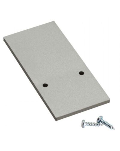 End Cap til Aluminium Skinne - M-Line H Med Square Cover, flere farver