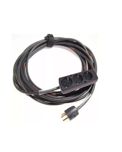 Forlængerkabel - DK/J Han -> Schuko 3 Stikdåse, Flere Længder