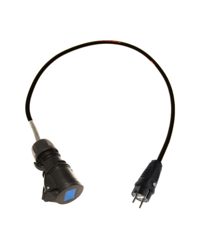Adapter Schuko Han Stik -> 3P CEE Hun, 1 meter
