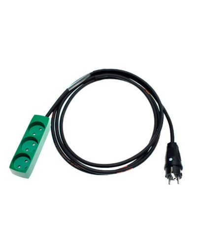 Forlængerkabel- Schuko Han -> LK 3 Stikdåse Flere længder