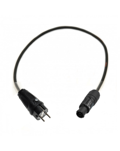 Adapter kabel Schuko han -> Powercon True 1, 2 meter