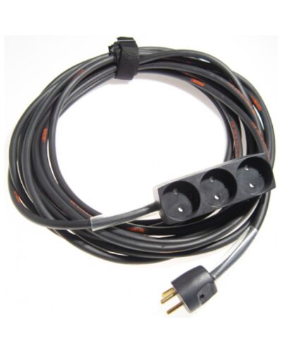 DK Forlængerkabel - DK > 3 Stikdåse 