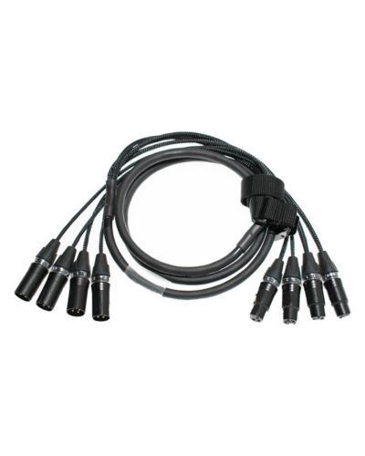 Multi Kabel Audio, 4par, 3P XLR, 1-50m