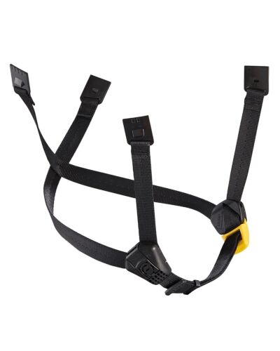 Petzl Dual Chinstrap for Vertex and Strato, yellow/black