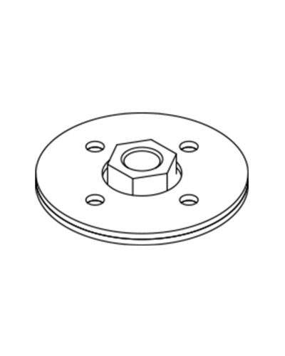 Adamson SLR™ to polemount rigging adapter