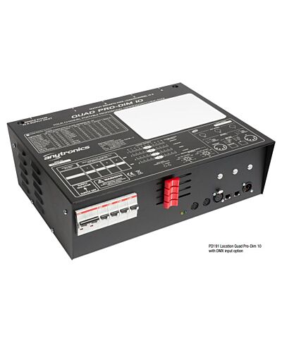 Anytronics Quad Pro-Dim, 4 x 2,5KW. CEE out. 5P DMX