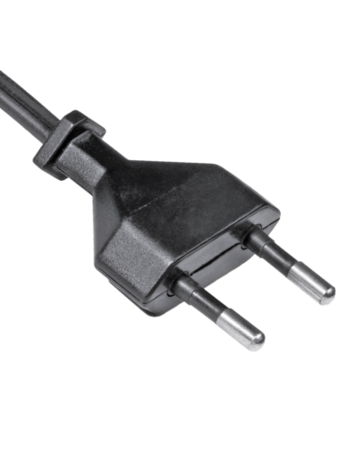 Apparat kabel 1,8m DK Han stik -> løs ende, sort