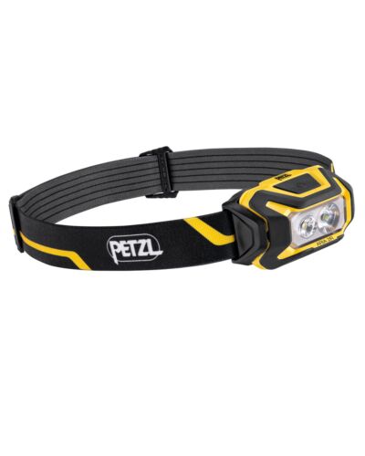 Petzl Pandelygte Aria 2R, Sort/Gul, 625lm