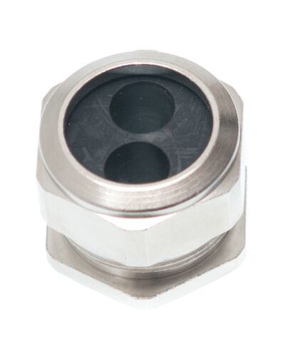 Agro Aflastning PG21 - 2 x 11,5mm hul, Sølv