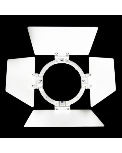 BB&S Roterbar Barndoor I Hvid Til CBL/CFL Serierne