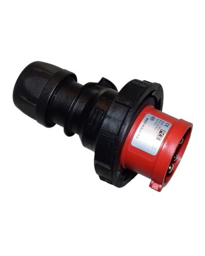 4 Polet CEE Fasevender - 16A, Han, Rød/Sort, IP67