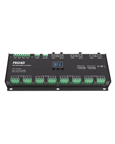 PROLED DMX PWM Dimmer 32x3A, 12-24V CA