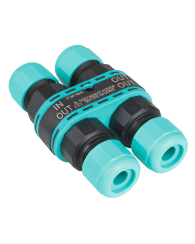 PROLED 4-way split connector 4 Pol, 1xHan -> 3xHun