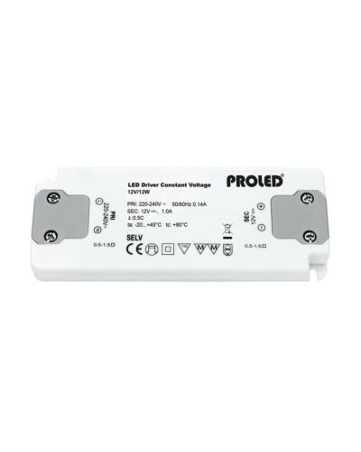 PROLED transformer 12V (12W - 50W) Thin
