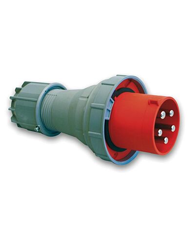 5P CEE Stik 125A, Han, Rød