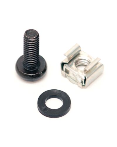 Rackskruesæt til Stålskinner - M6/16x2mm