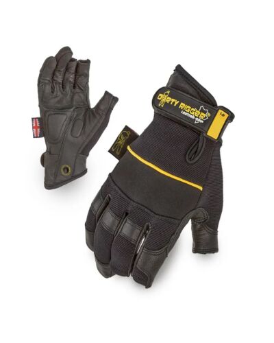 Dirty Rigger Handsker - Leather Grip Framer - S-XXL