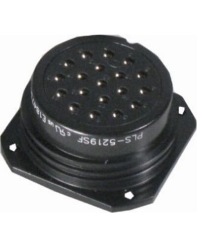 19P KUPO Chassis - Hun, Sort (Socapex kompatibelt)