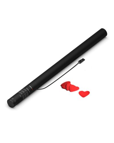 MAGICFX Elektrisk Konfettirør 80cm - Hjerte konfetti Bionedbrydeligt - Flere Farver