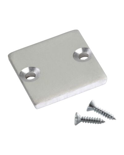 End Cap til Aluminium Skinne - S-Line Standard Med Flat Cover, flere farver