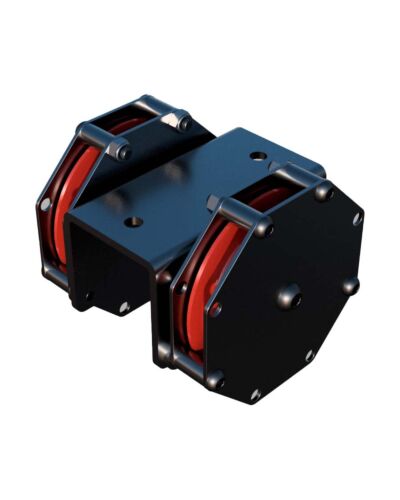 FlexRail Skinnesystem - Head pulley - rope operation