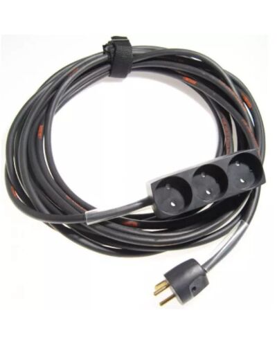 DK Forlængerkabel - DK > 3 Stikdåse - 25 meter