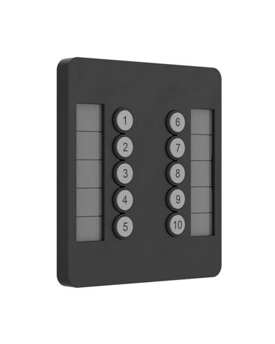 ChamSys GeNetix 10Scene Vægpanel, Dual Pack, Sort/Hvid