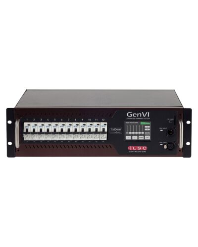 LSC GEN VI 12 kanals 16A Dæmper med relæ og 16-pol Multistik