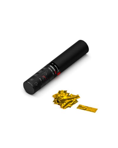 MAGICFX Håndholdt Metallisk Konfettirør 28cm - Guld