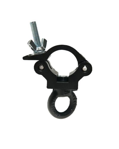 Half Coupler 50mm med ring WLL 340KG CE sort