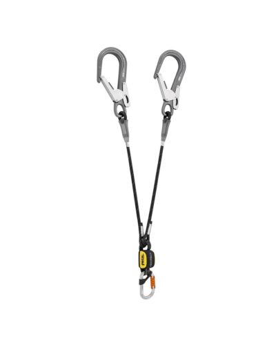 Petzl Absorbica-Y Faldsikring med 2 x MGO Karabiner, 80cm