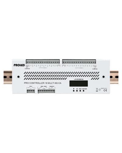PROLED DMX LED Pro Controller 16 Bit 6G – 16x2A 12-24V, CA