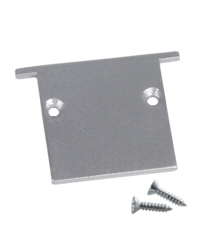 End Cap til Aluminium Skinne - M-Line Flat, Rec 24 ST, Flere Farver