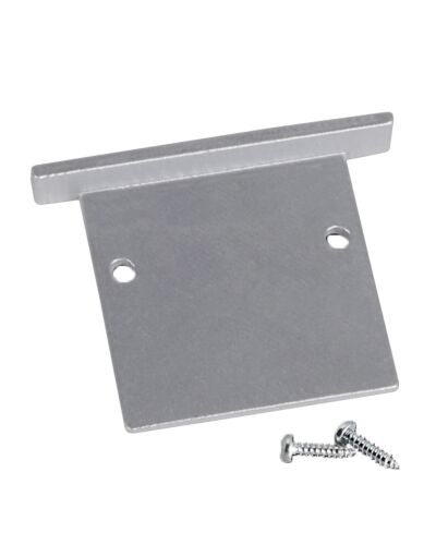 End Cap til Aluminium Skinne - M-Line Flat Arm, Rec 24 ST, Flere Farver